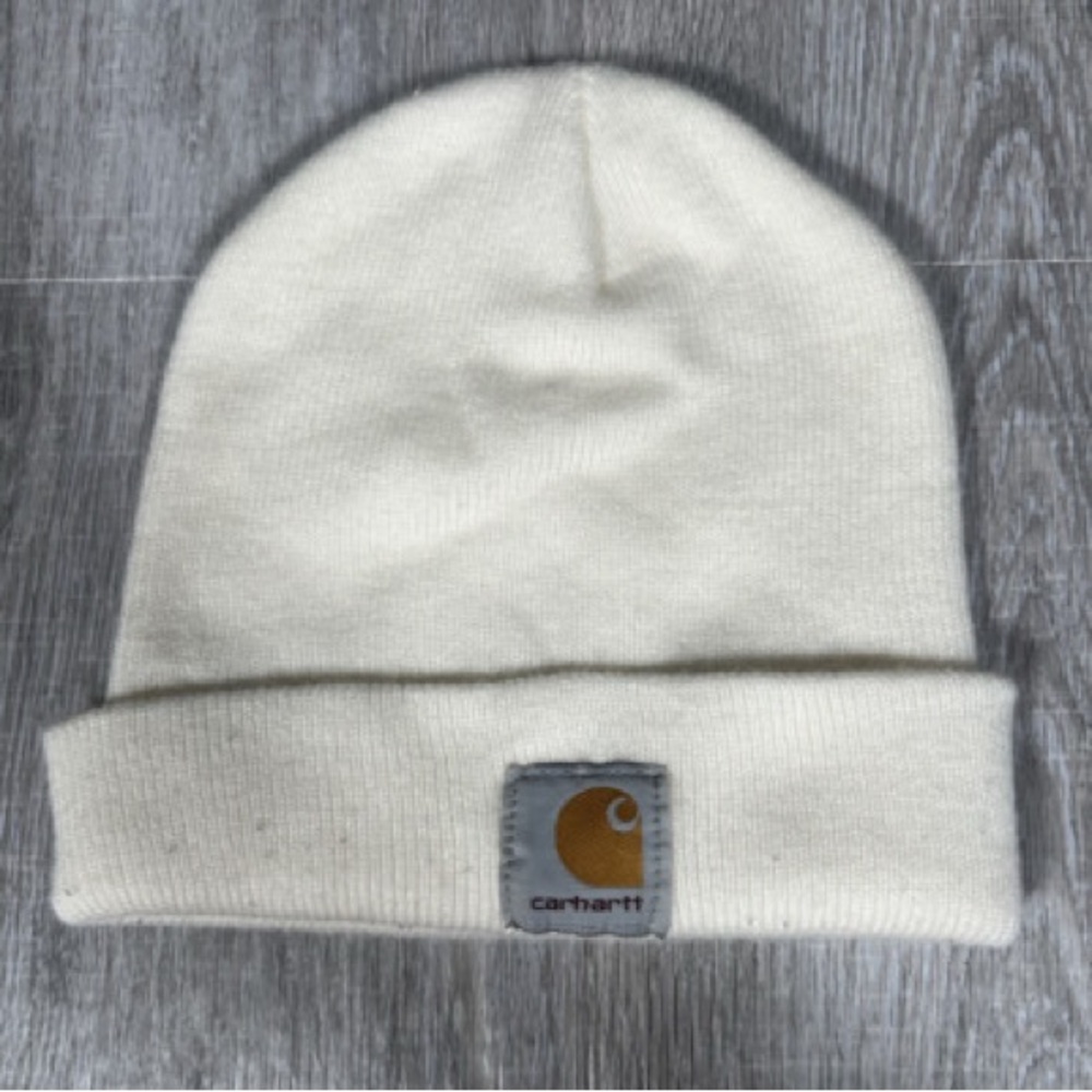 Carhartt White Knit Beanie